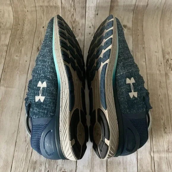 Under Armour Womens Charged Bandit 3 1298664-918 Blue Running Shoes Sneakers 11 - Picture 5 of 9